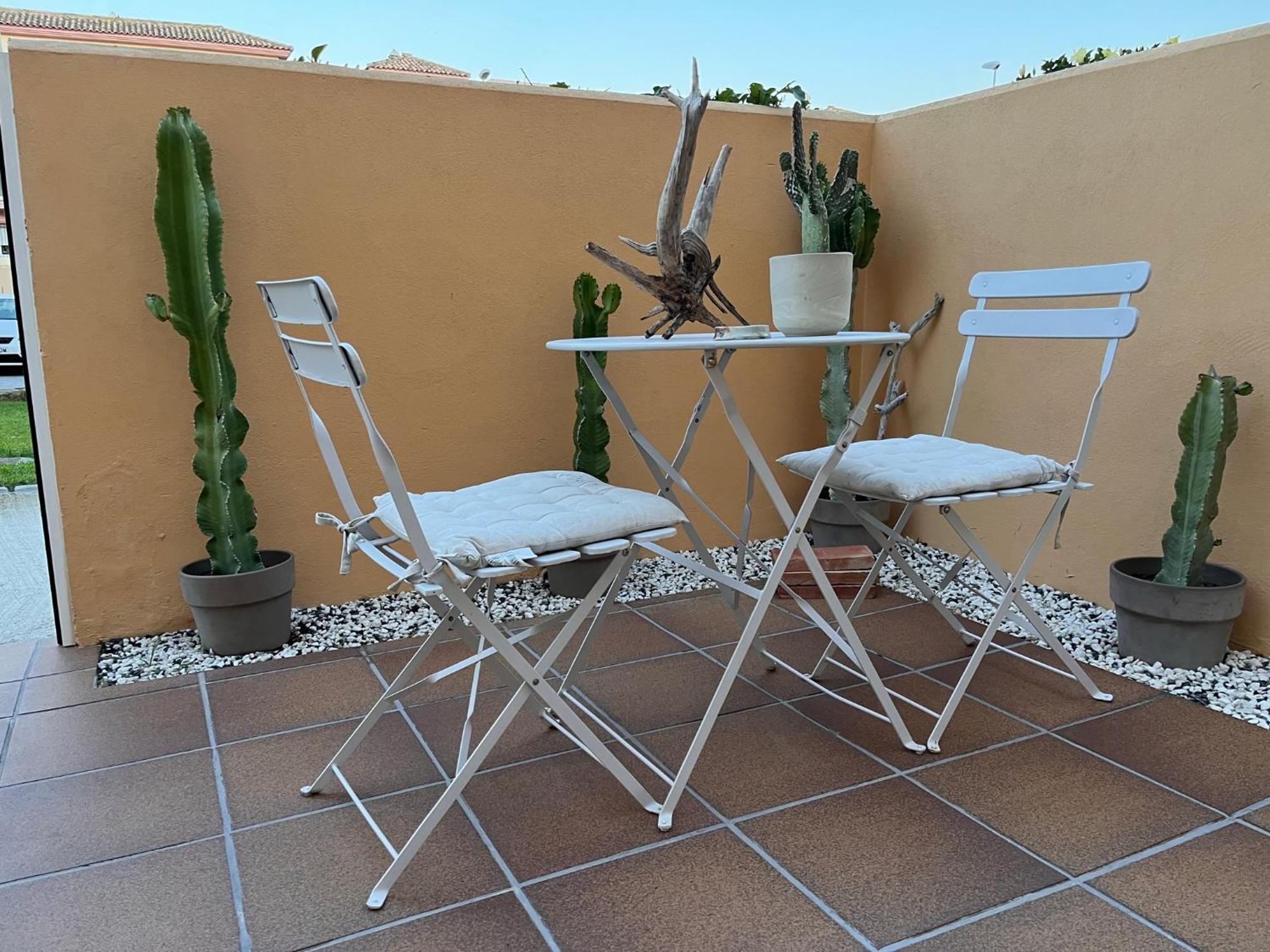 Los Lances Tarifa - Piscina Y Patio Экстерьер фото